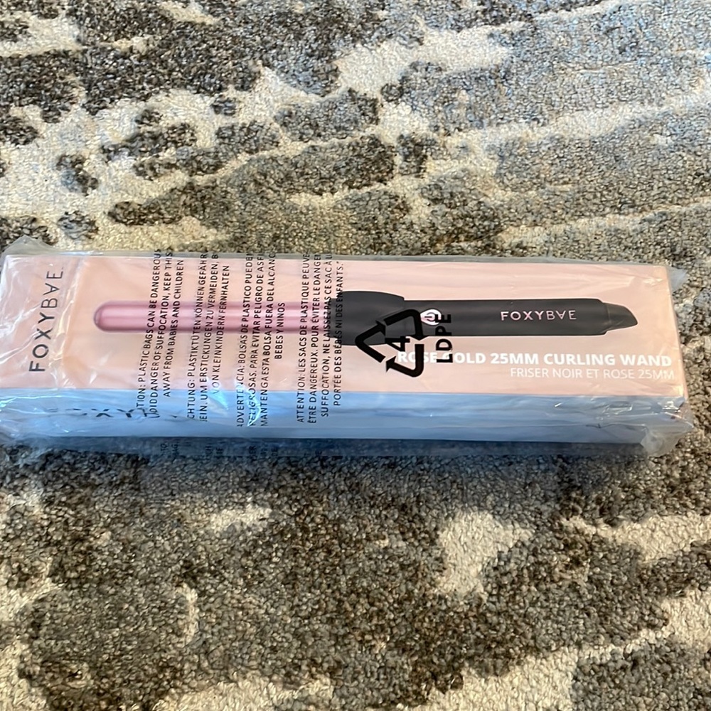 FOXBAE rose gold wand